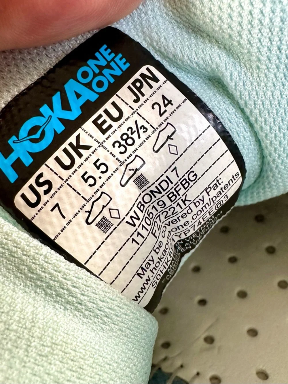 Hoka Women’s Bondi 7 Sneakers - Picture 13 of 13